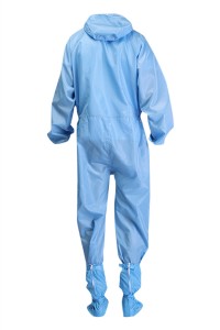 SKPC011  supplies dustless clothing, one-piece hooded clothing, anti-static clothing, anti-dust clothing set, isolation clothing, industrial protective clothing, protective clothing manufacturers, anti-epidemic prevention does not include shoes FDA Qualif detail view-6